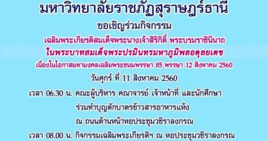 กิจกรรมเฉลิมพระเกียรติ สมเด็จพระนางเจ้าสิริกิติ์ พระบรมราชินีนาถ ในรัชกาลที่ 9 กิจกรรมเฉลิมพระเกียรติ สมเด็จพระนางเจ้าสิริกิติ์ พระบรมราชินีนาถ ในรัชกาลที่ 9