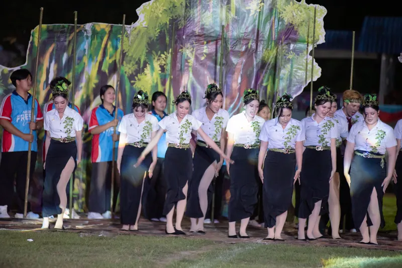 ขบวนพาเหรดคณะคณะวิทยาศาสตร์และเทคโนโลยี
