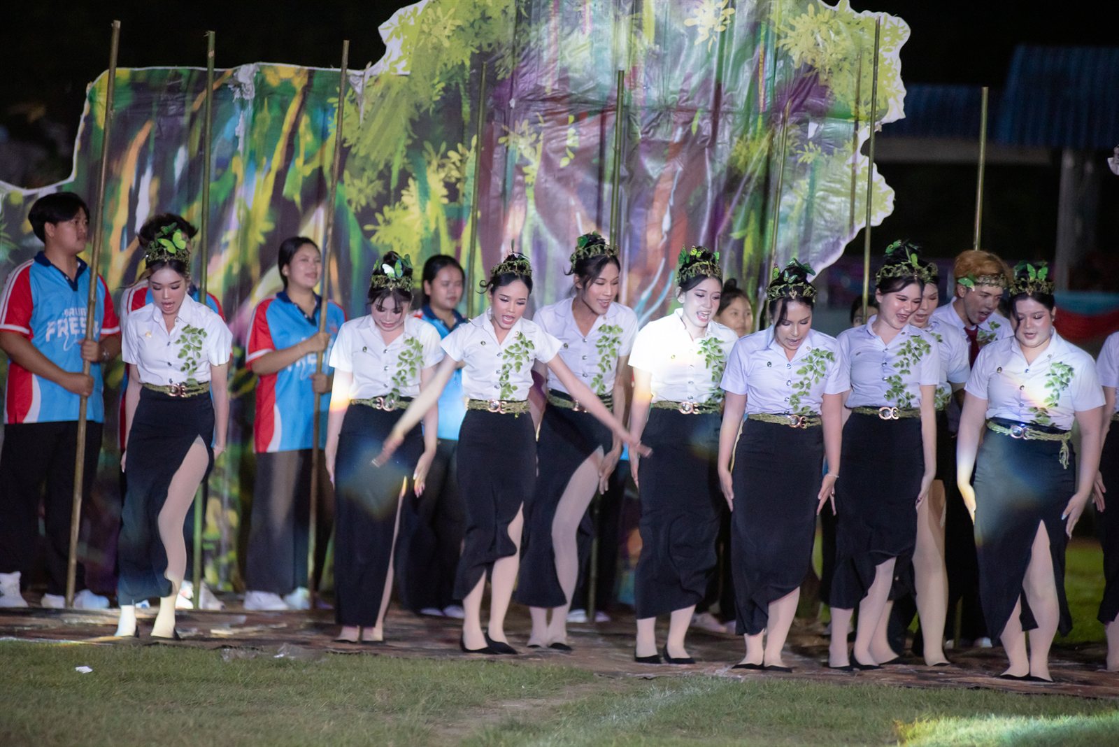 ขบวนพาเหรดคณะคณะวิทยาศาสตร์และเทคโนโลยี