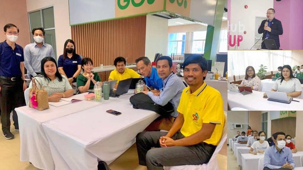 คณะนิติศาสตร์ เข้าร่วมโครงการอบรมเชิงปฏิบัติการการพัฒนารายวิชาออนไลน์ M00C ตามมาตรฐานสากล