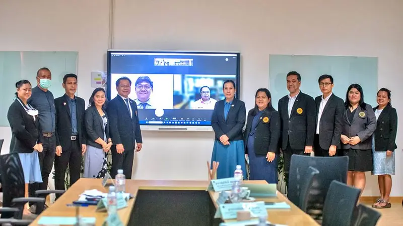 คณะนิติศาสตร์ มรส.เข้ารับการประเมินคุณภาพการศึกษาภายใน ระดับหลักสูตร นิติศาสตรบัณฑิต ประจำปีการศึกษา 2565