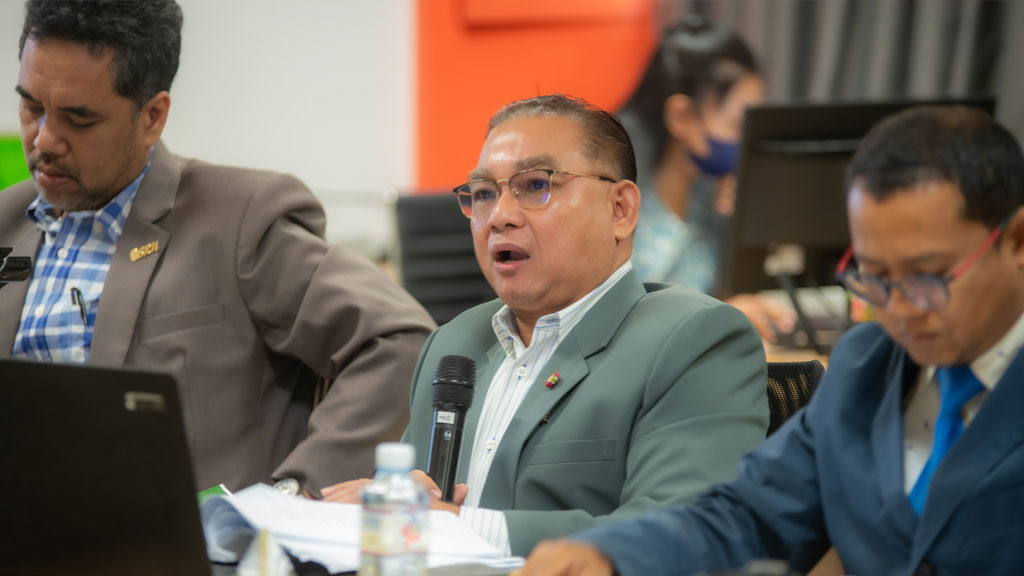 คณะนิติศาสตร์ มรส. เข้ารับการประเมินคุณภาพการศึกษาภายใน ระดับหลักสูตรระดับหลักสูตรศิลปศาสตรมหาบัณฑฑิต สาขาวิชาพัฒนากระบวนการยุติธรรม